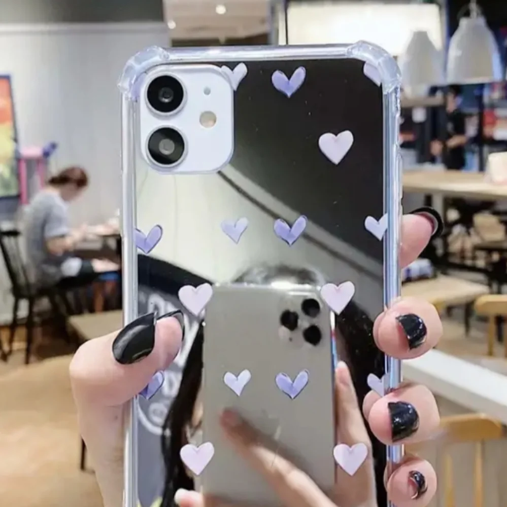 Brand new Apple IPhone 14 Pro Max Mirror Heart 🩶🩶🩶Silicone Phone
